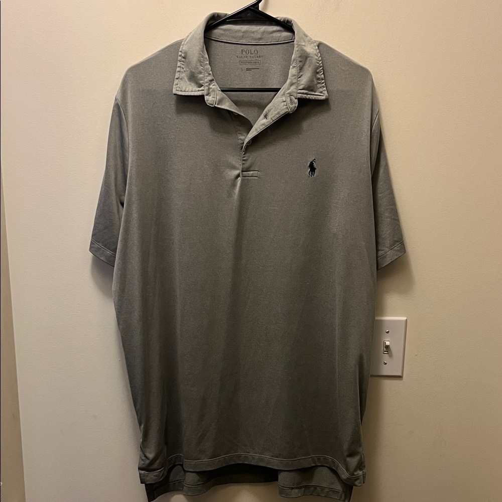 Polo by Ralph Lauren Charcoal Men's Polo Shirt